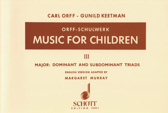 Music for Children, Vol. III Major: Dominant and Subdominant Triads
